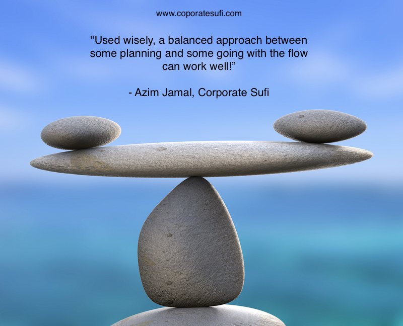 Planning vs Flow - Corporate Sufi